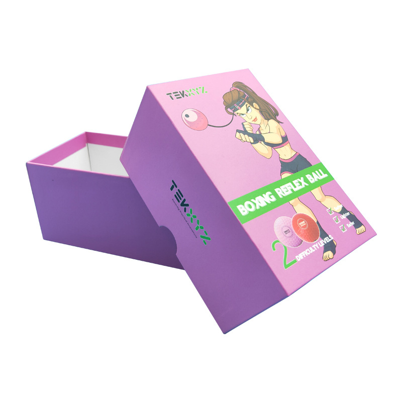 Dostosowane zabawkowe pudełko prezentowe, górna i dolna okładka, okładkanieba i ziemska, kolorowy pudełkona papierowena płycie, ręcznie robione pudełko, pudełko zabawkowe, dostosowane